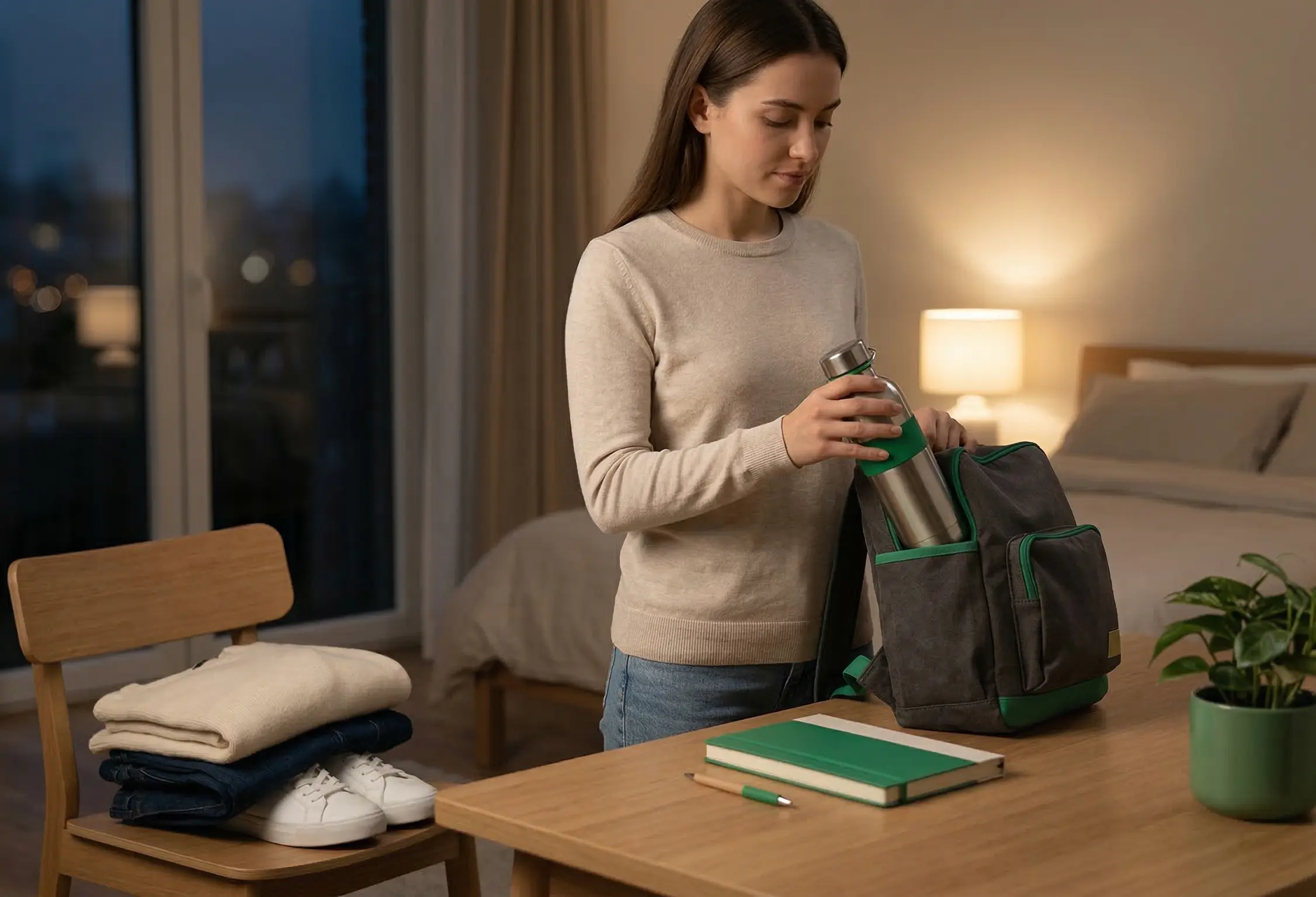 Prepare your morning the night before: the quiet habit that makes healthy choices easier when energy is low